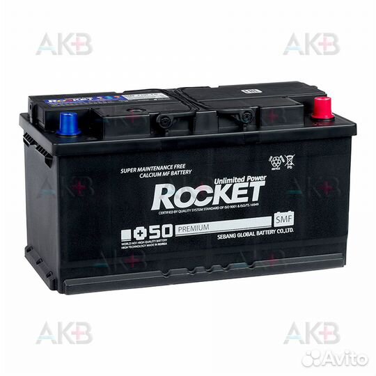 Аккумулятор автомобильный Rocket 110Ah 860A обр. п