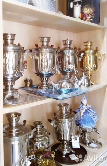 Самовары на дровах тульские угольные СССР