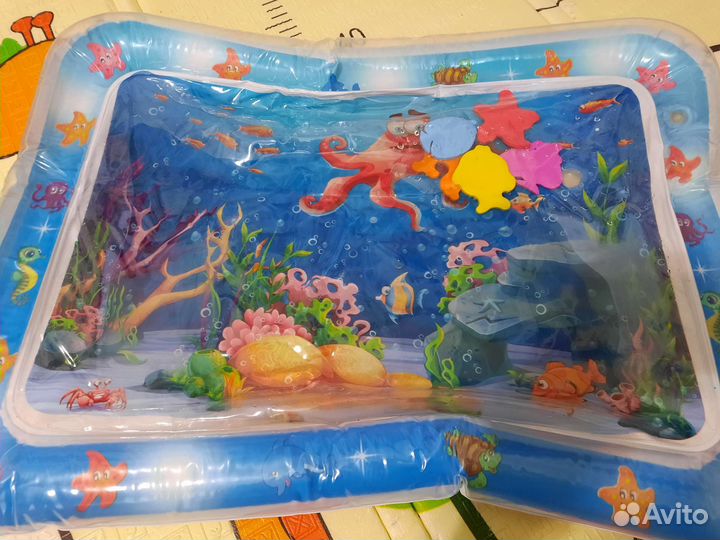 Развивающий аква коврик