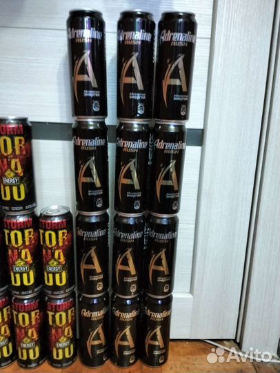 Энергетики adrenaline rush 47 банок