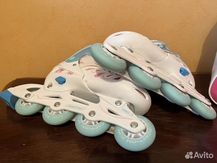 Ролики детские/взрослые, сумка в комплекте