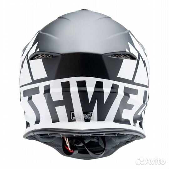 Шлем Jethwear Mile Black/White, L (59-60cm)