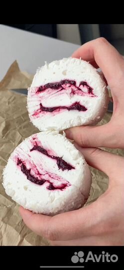 Цветы из зефира