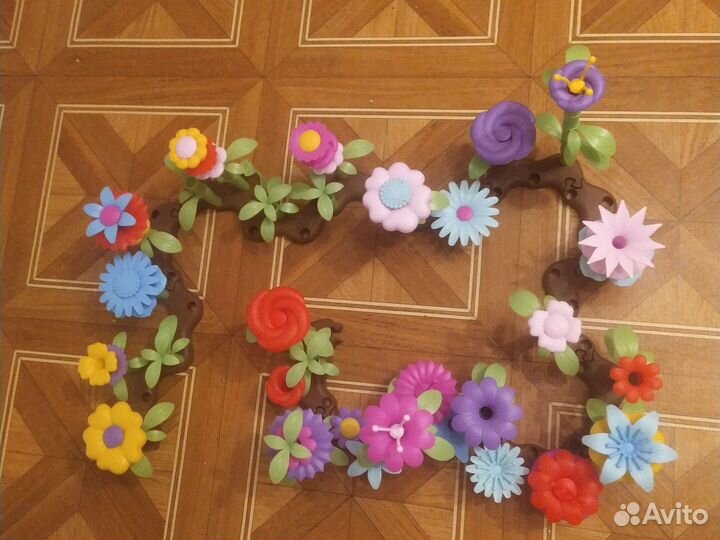 Конструктор детский цветочный сад