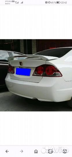 Спойлер Цивик4д