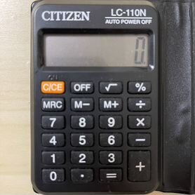 Калькулятор citizen lc 110n