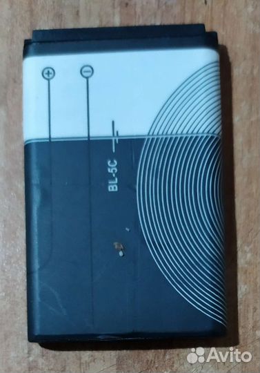Аккумулятор BL 5C для сотового телефона. новый