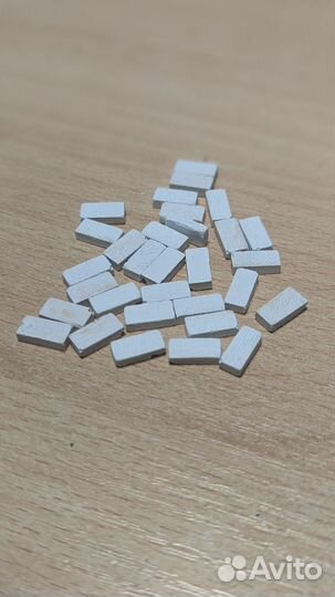 Мини кирпичики масштаб 1/24