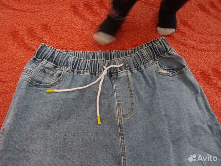 Джинсы женские большого размера 62-64