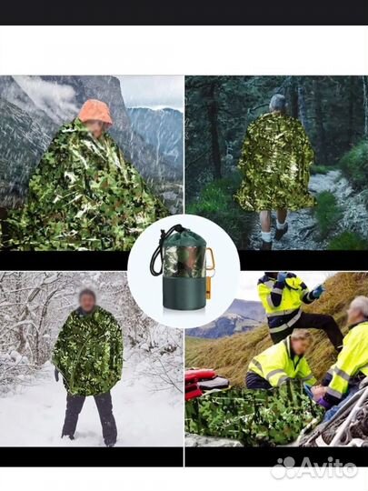 Термоодеяло походное