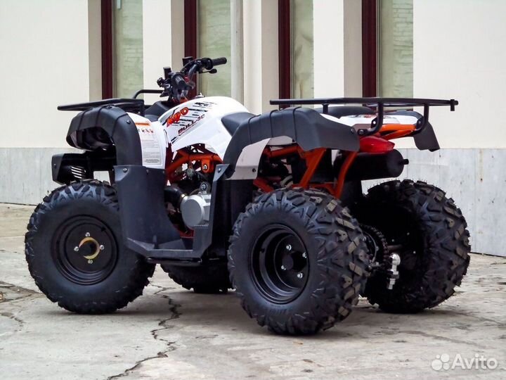 Квадроцикл Kayo Bull-3C черно-белый