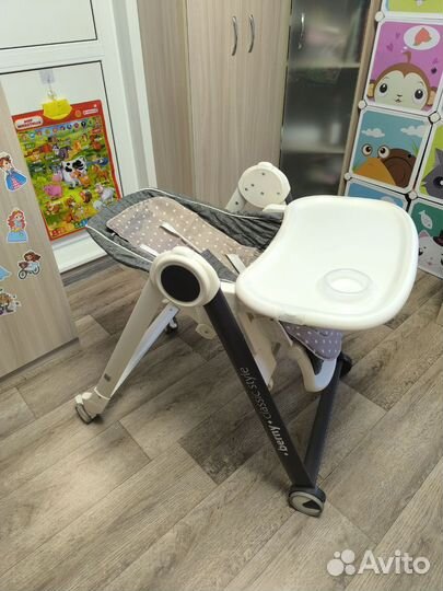 Стульчик для кормления happy baby berny