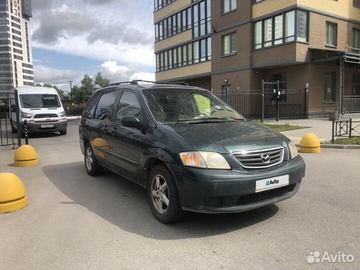 Mazda MPV 2.5 AT, 2000, 300 000 км