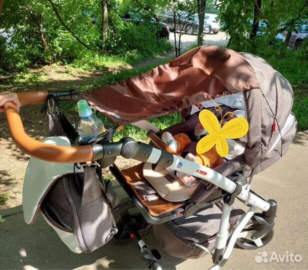 Коляска 2 в 1 Bebe mobile movo