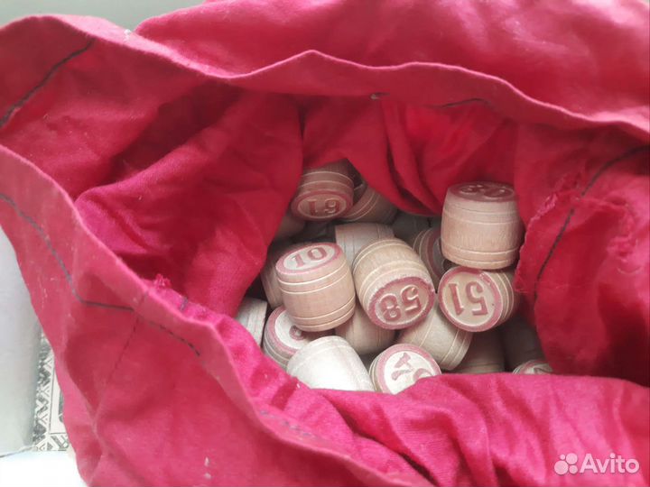 Настольная игра лото. Старинное. Родная коробка