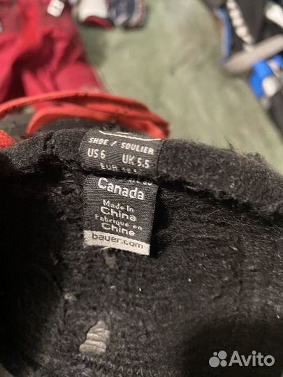 Коньки хоккейные bauer размер 38,5