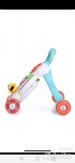 Каталка-ходунки «Первые шаги» со светом и звуком