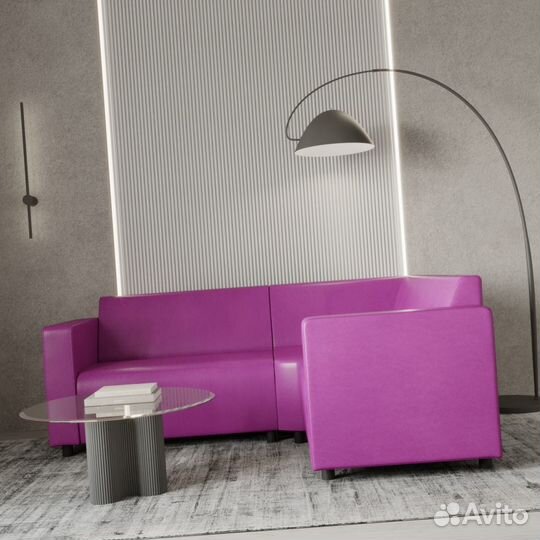 Диван офисный угловой