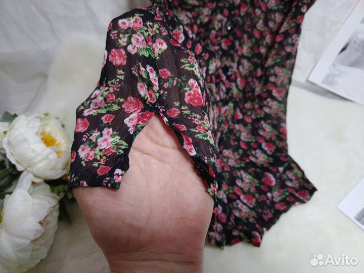 Блузка женская с коротким руковом размер 42 44