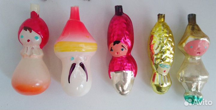 Елочные игрушки советских времён