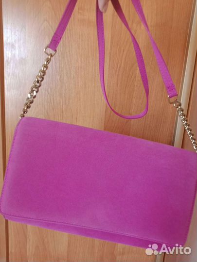 Замшевая сумка H&M