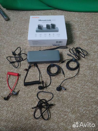 Godox MoveLink M2 Беспроводной петличный микрофон