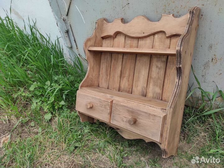 Полка с ящиками, настенная