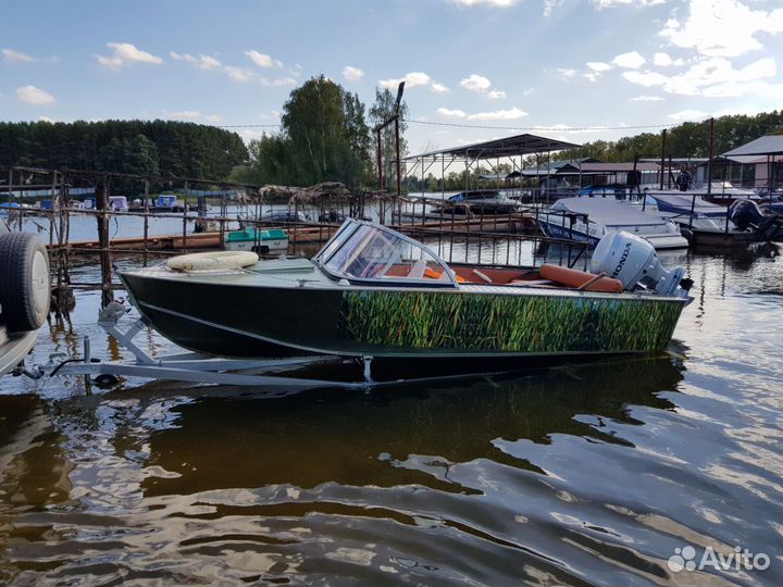 Катер прогресс 4м + Honda bf50d (Инжектор)