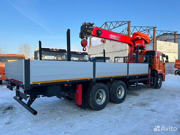 КАМАЗ 65115-3094-48 с КМУ, 2024