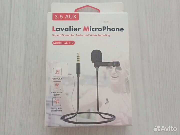 Петличный микрофон Lavalier