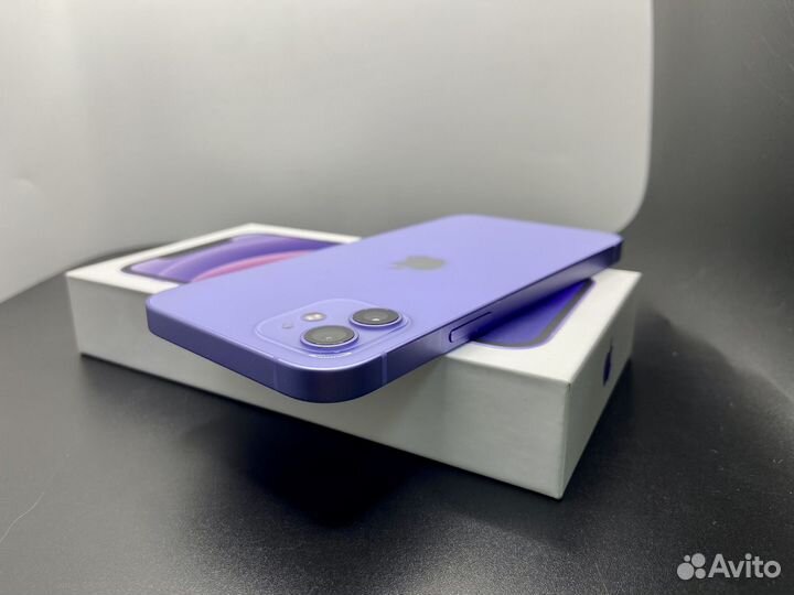 iPhone 12 128GB Purple sim+esim Б.У