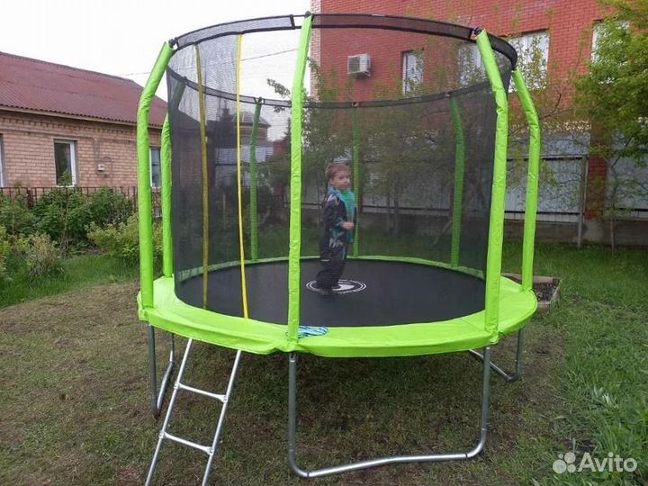 Батут с сеткой