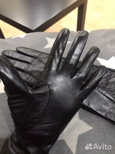 Перчатки женские натуральная кожа