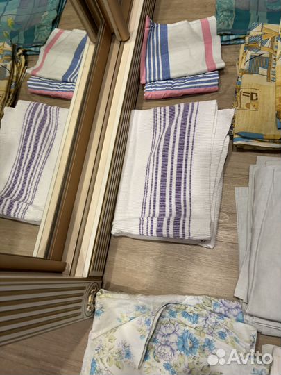 Постельное белье и полотенце бу