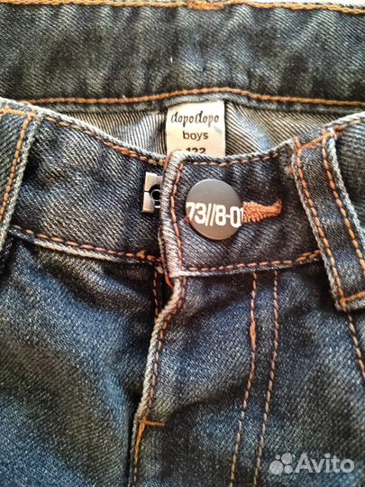 Джинсы на мальчика 116 122
