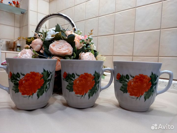 Кружки новые, 10 штук