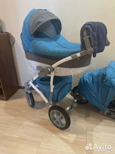 Коляска camarelo 2 в 1 figaro