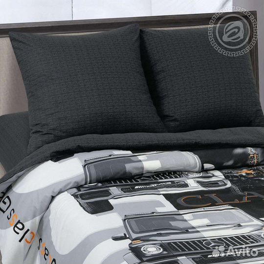 Постельное белье 1.5 Ринг Статус 100 хлопок новое