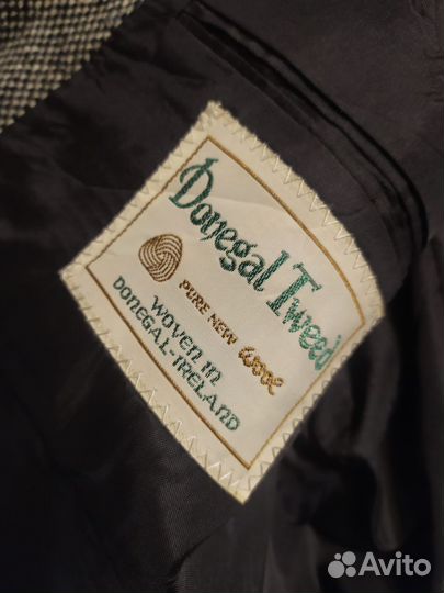 Пиджак твидовый Donegal tweed, р-р 50-52
