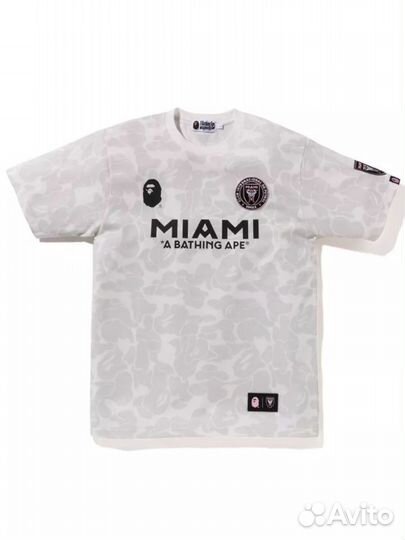 Футболка bape x inter miami