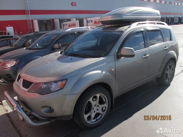 Автобоксы на крышу Ветлан 550 л на Subaru WRX