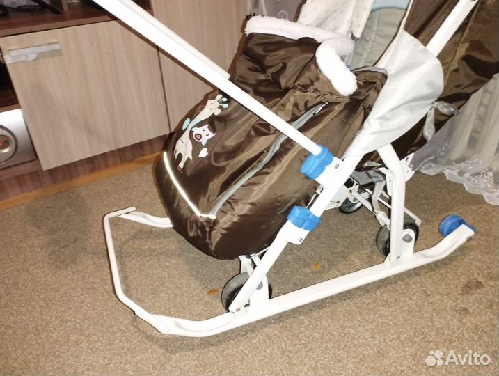 Санки коляска ника