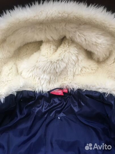 Пуховик- пальто для девочки