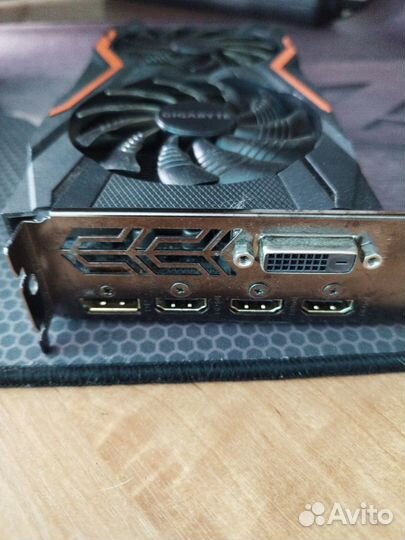 Видеокарта gigabyte gtx 1050 ti