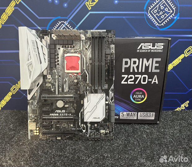 Материнская плата Asus Prime Z270-A 1151 сокет