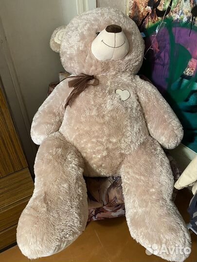 Плюшевый медведь 200 см новый