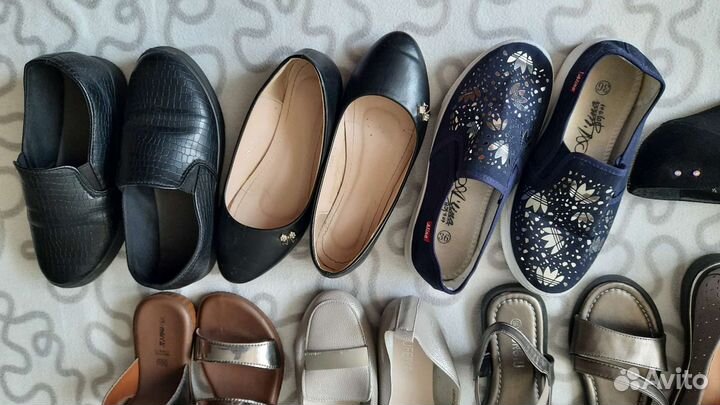 Женская обувь 35-36 размер много