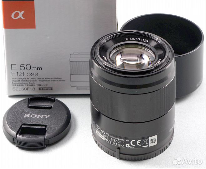 Объективы sony E mount