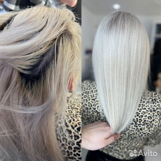 Сложное окрашивание волос