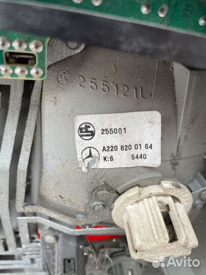 Задние фонари mercedes s-класс w220
